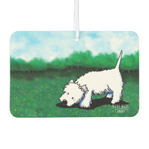 Westie Dog Air Freshener