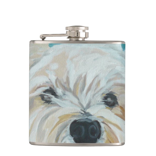Westie Dog Flask (Front)