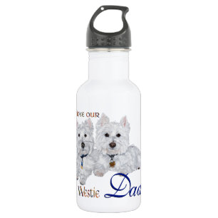 Westie Father's Day 532 Ml Water Bottle