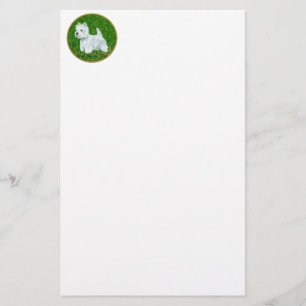 Westie Greengrass Stationery