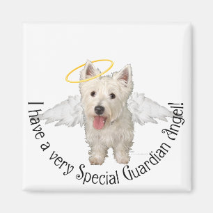 Westie Guardian Angels Magnet