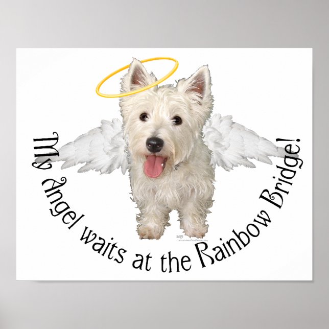 Westie Guardian Angels Poster (Front)