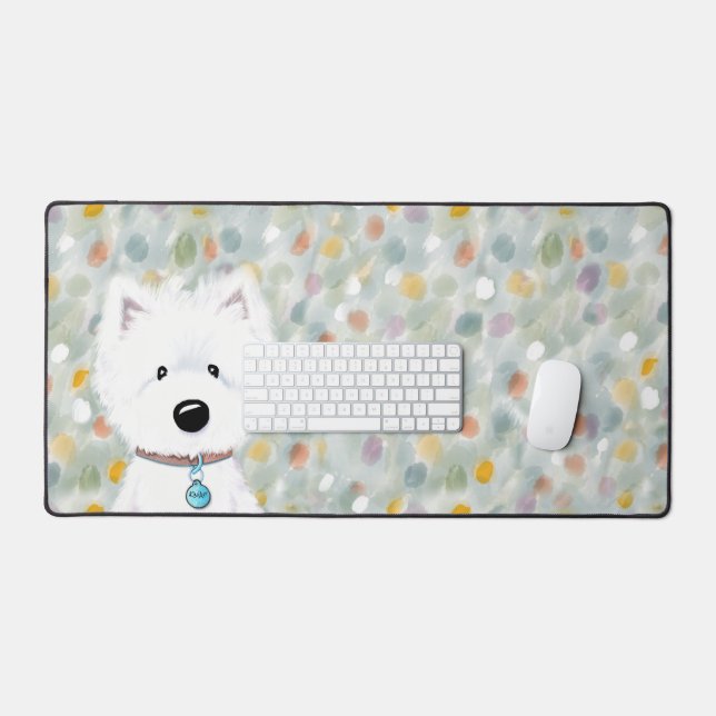 Westie Impressions Desk Mat (Keyboard & Mouse)