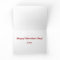 Westie Je t'aime Valentine's Day Greeting Card
