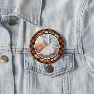 Westie Looking Out a Window 3 Inch Round Button