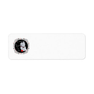 Westie Love Return Address Label