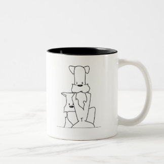 westie/mini. schnauzer mug