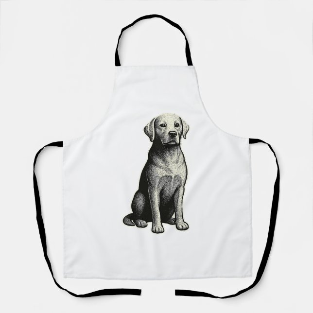 Westie Mom Apron (Front)