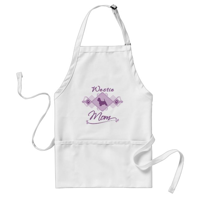 Westie Mom Standard Apron (Front)