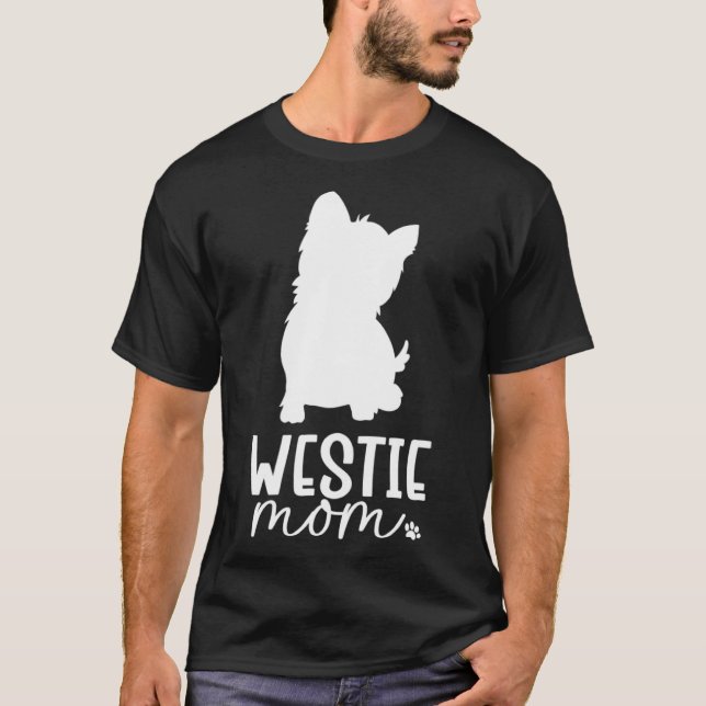 Westie Mom T-Shirt (Front)