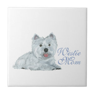 Westie Mom Tile