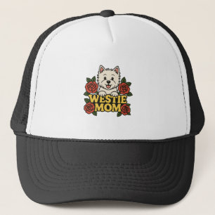 Westie Mom Trucker Hat