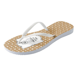 Westie Mom - West Highland White Terrier Mom Flip Flops
