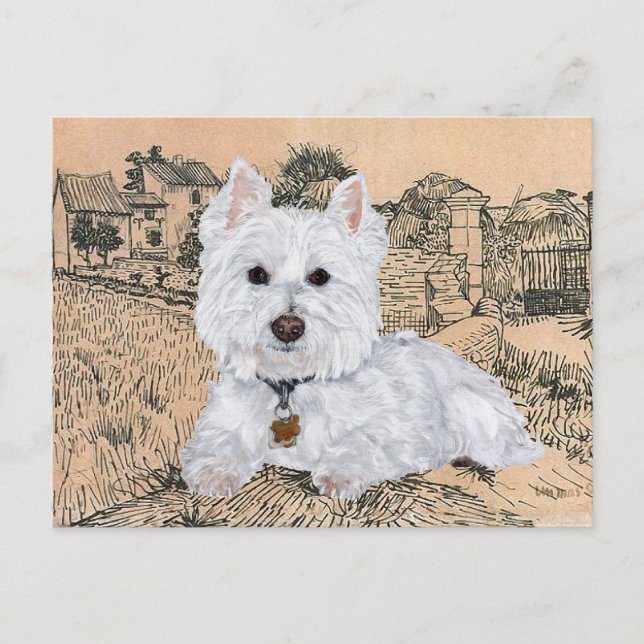 Westie Postcard (Front)