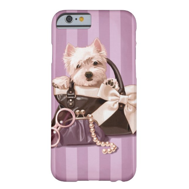 Westie puppy Case-Mate iPhone case (Back)