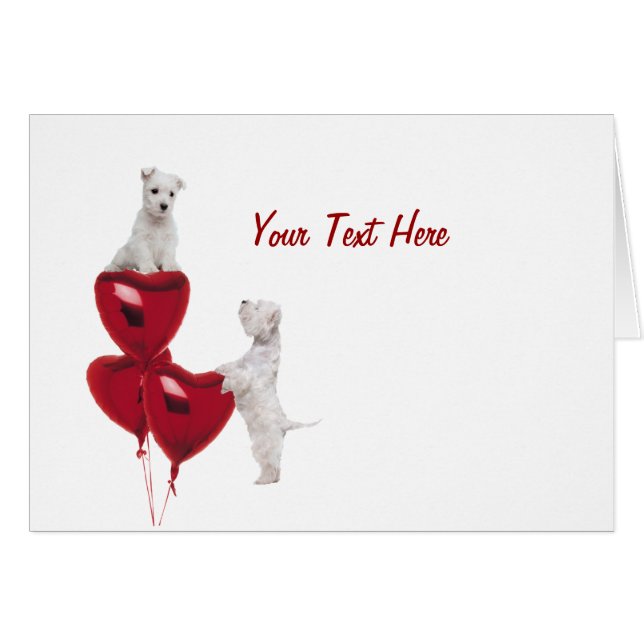 Westie Puppy Love (Front Horizontal)