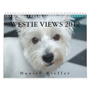 WESTIE REGARDE le calendrier 2012