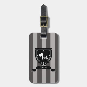 Westie Royal Crown Luggage Tag