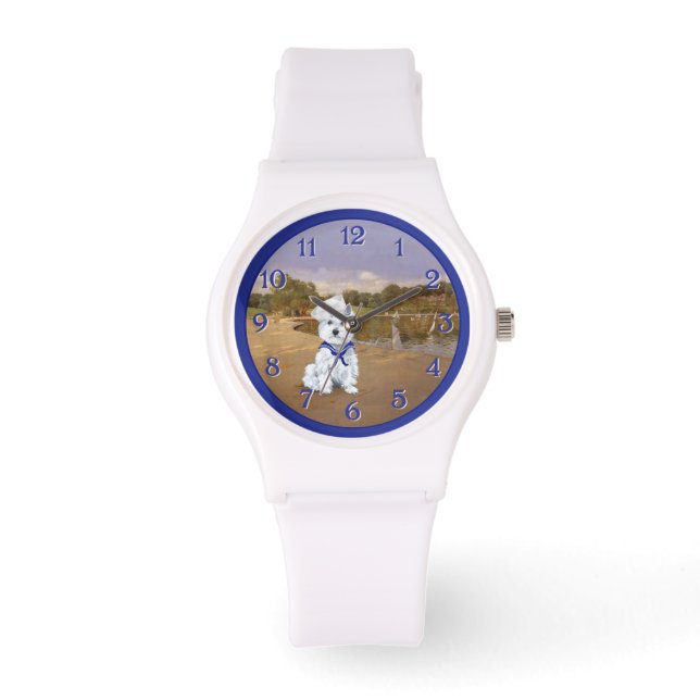 Westie Sailboats Watch (Front)