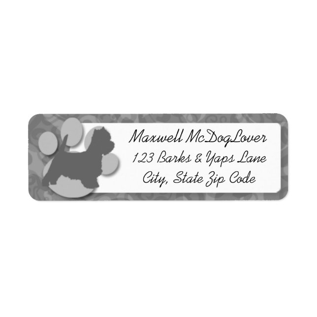 Westie Silhouette (Front)