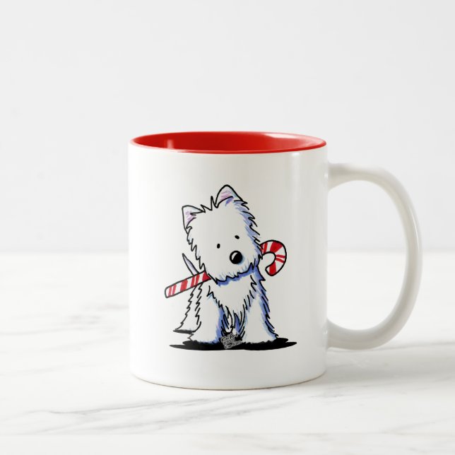 Westie Sucre de canne Cutie Mug (Droit)