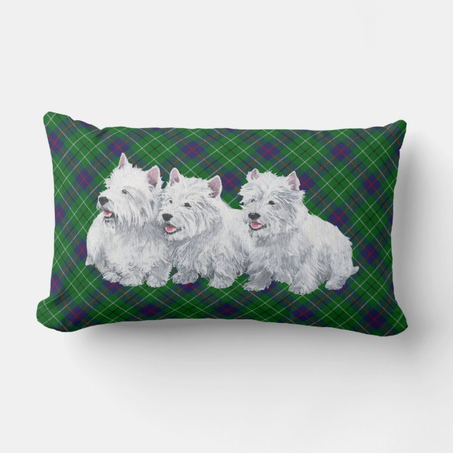 Westie sur le COUSSIN tatan (Recto)