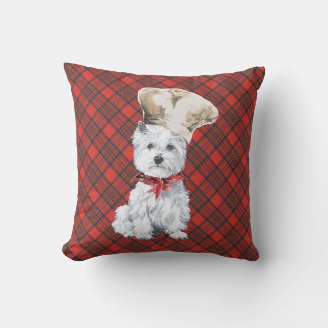 Westie sur le COUSSIN tatan (Recto)