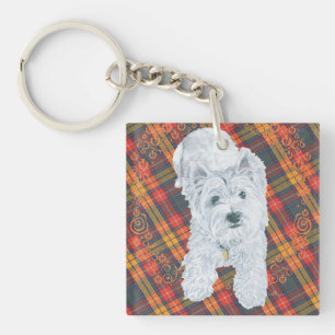 Westie sur Tartan