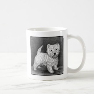 Westie Terrier Art by Glenda S. Harlan Coffee Mug