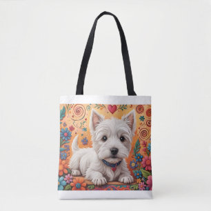 Westie Tote Bag 