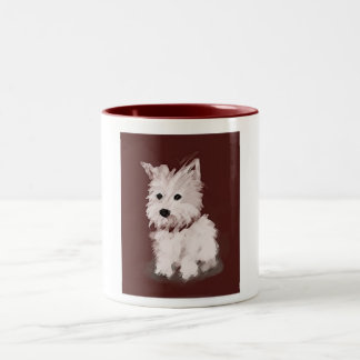Westie Two-Tone Coffee Mug