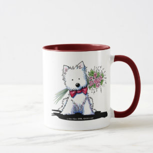 Westie Valentine Prince Mug