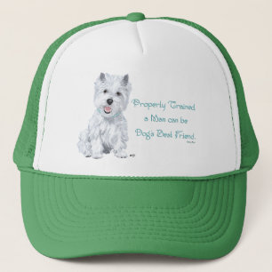 Westie Words of Wisdom Trucker Hat