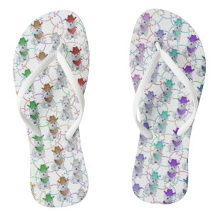 Westies, Cowboy Westies Flip Flops