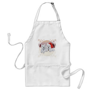 Westies in Wintertime Standard Apron