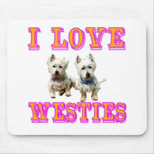 Westies Mouse Pad. Pad