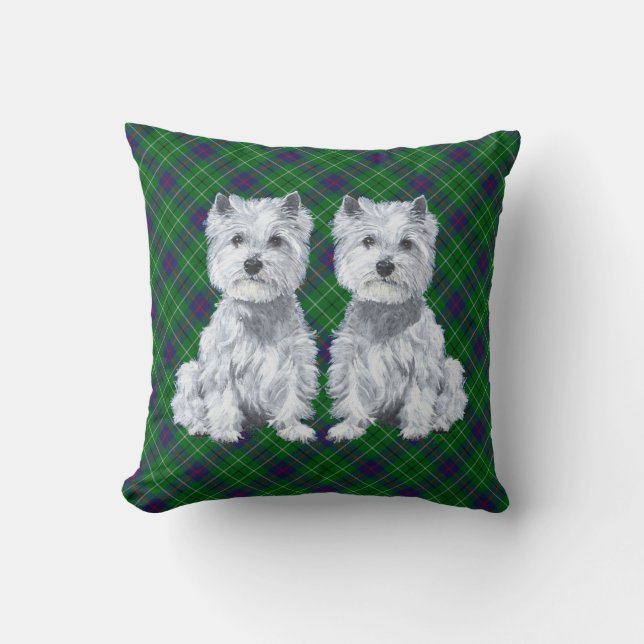 Westies sur COUSSIN Tartan (Recto)