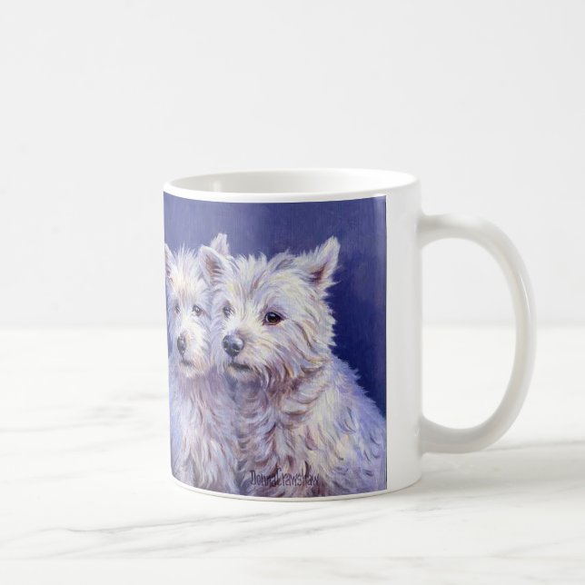 Westies - West Highland Terriers Coffee Mug (Right)