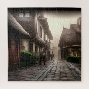 Westlake Village at Night Jigsaw Puzzle