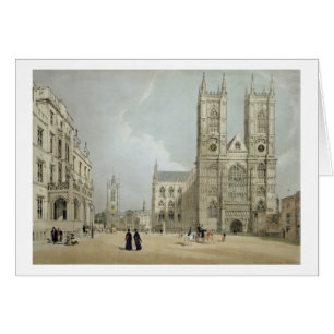 Westminster Abbey and Hospital, from 'London As It