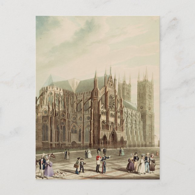 Westminster Abbey Postcard (Front)