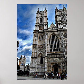 westminster abbey. poster