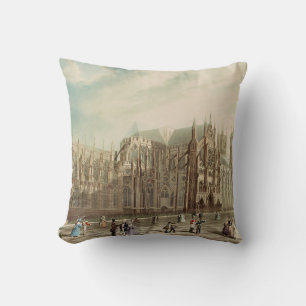 Westminster Abbey Throw Pillow