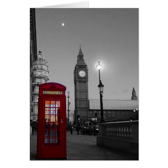 Westminster avec téléphone rouge (Devant)