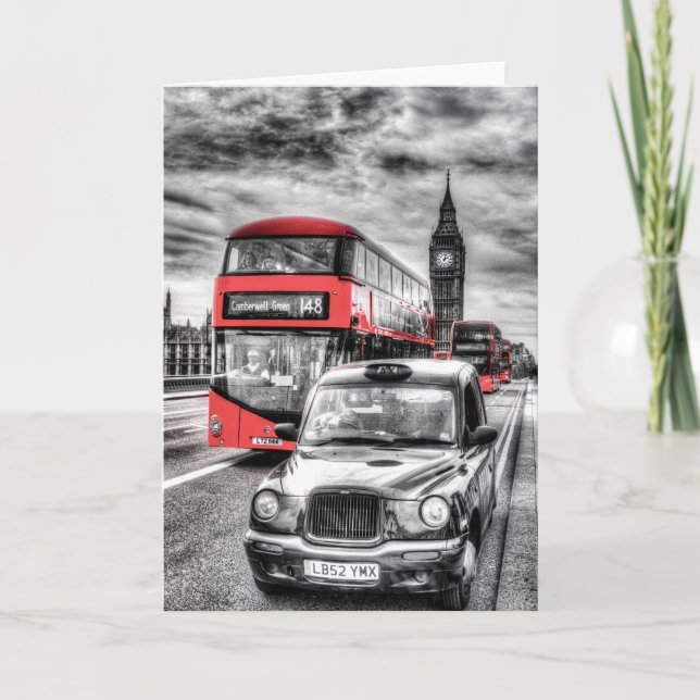 Westminster Bridge London Card (Front)