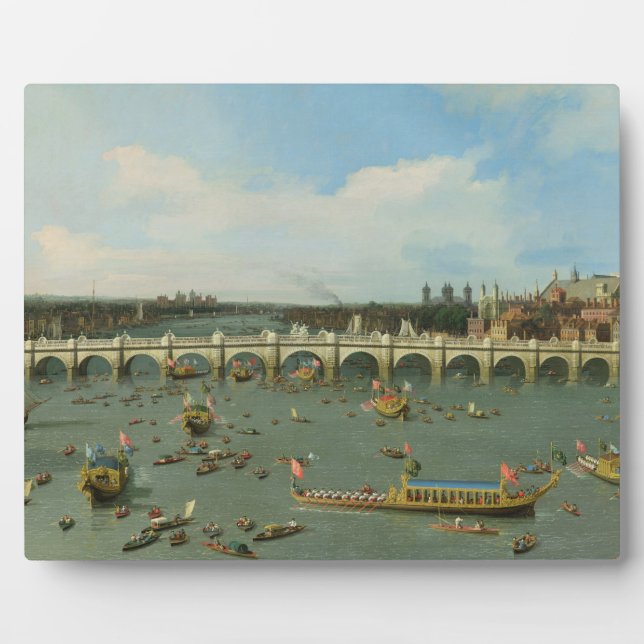 Westminster Bridge, London, With the Lord Mayor's Plaque (Front)