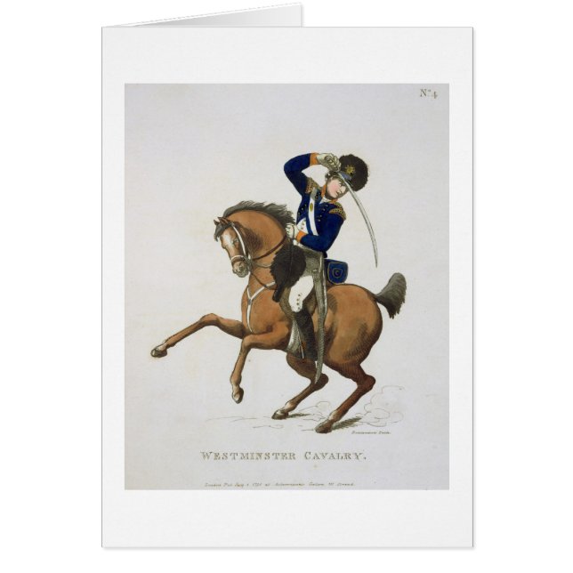 Westminster Cavalry Volunteer, plate 4 from 'Loyal (Front)