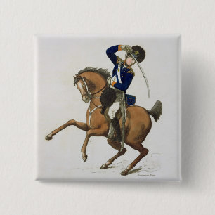 Westminster Cavalry Volunteer, plate 4 from 'Loyal 2 Inch Square Button