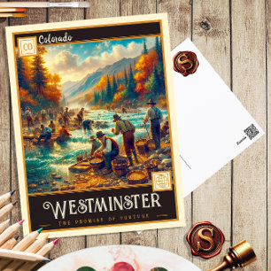 Westminster, Colorado   Carte postale Vintage