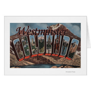 Westminster, Colorado - Large Letter Scenes